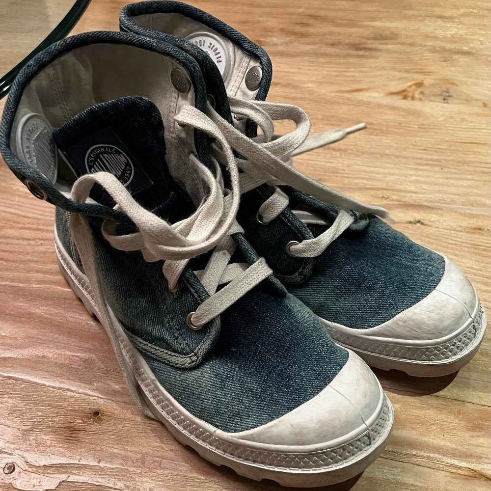Paladium Blue Jean Sneakers